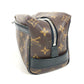LOUIS VUITTON business bag M40378 Monogram macacer canvas Brown Monogram macacer truth toilette mens Used Authentic