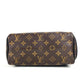 LOUIS VUITTON business bag M40378 Monogram macacer canvas Brown Monogram macacer truth toilette mens Used Authentic