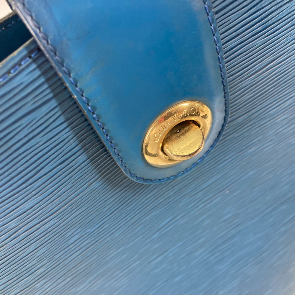 LOUIS VUITTON Shoulder Bag M52255 Epi Leather blue Epi Cluny PM Women Used Authentic