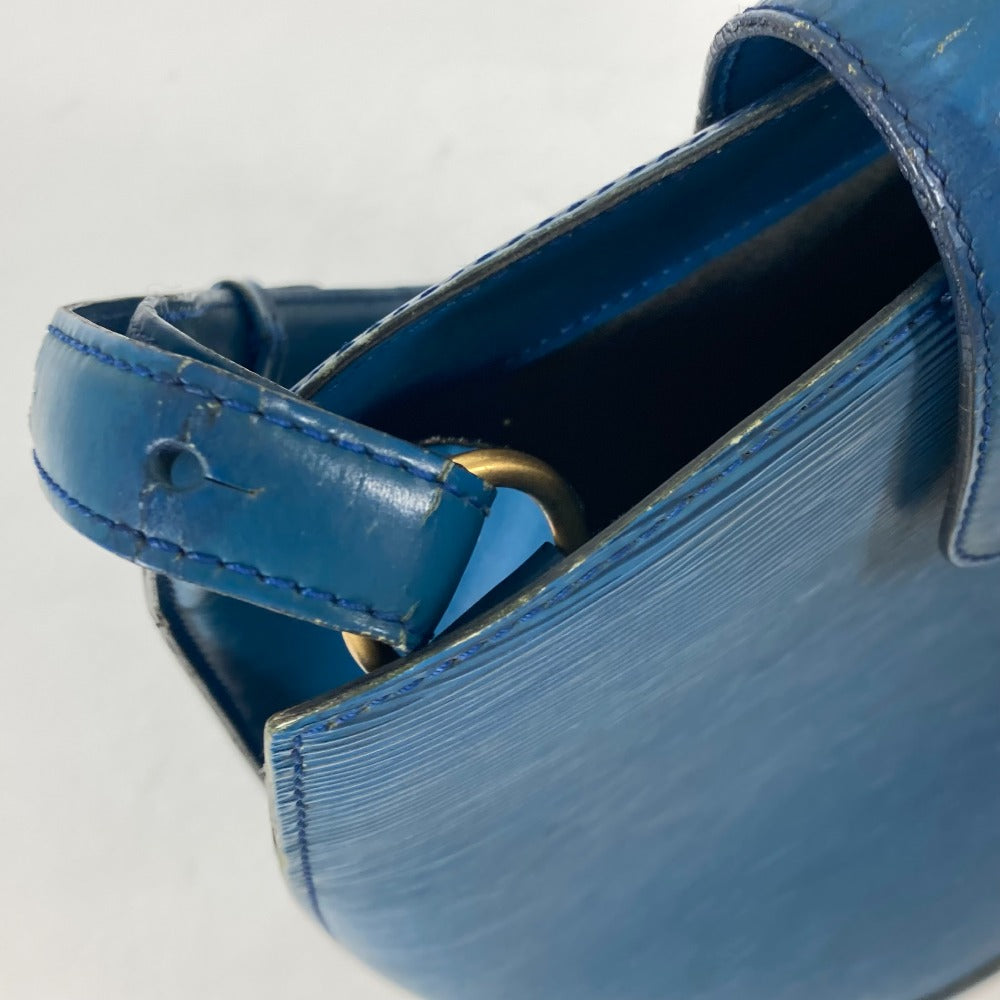 LOUIS VUITTON Shoulder Bag M52255 Epi Leather blue Epi Cluny PM Women Used Authentic