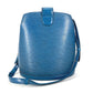 LOUIS VUITTON Shoulder Bag M52255 Epi Leather blue Epi Cluny PM Women Used Authentic