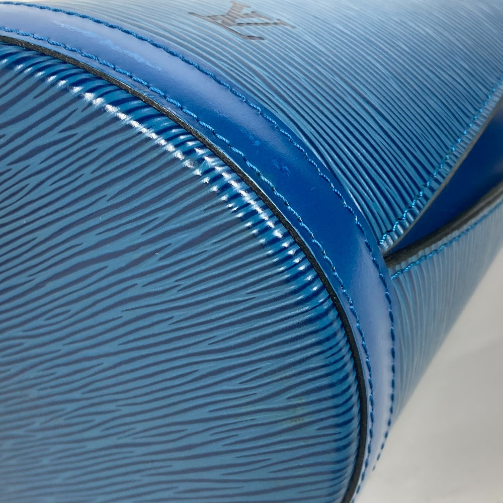 LOUIS VUITTON Shoulder Bag M52255 Epi Leather blue Epi Cluny Women Used Authentic