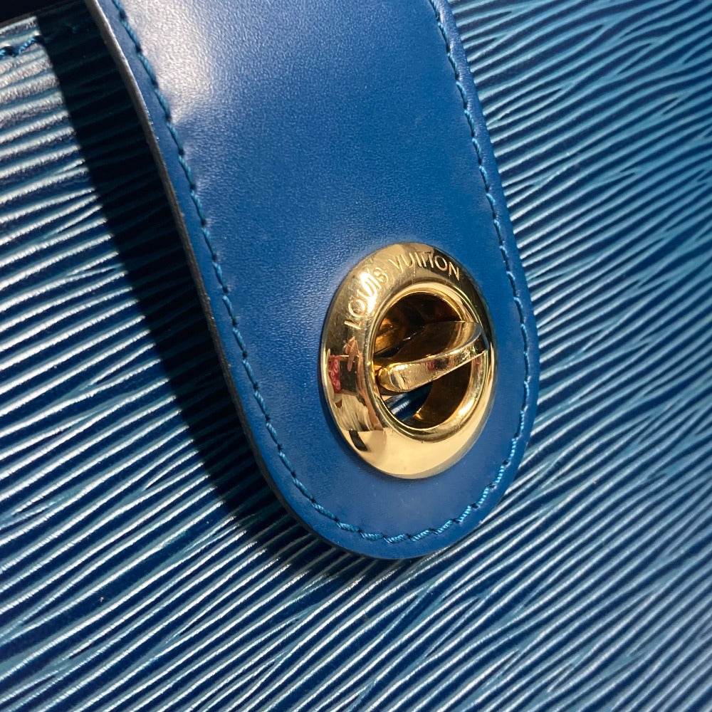 LOUIS VUITTON Shoulder Bag M52255 Epi Leather blue Epi Cluny Women Used Authentic