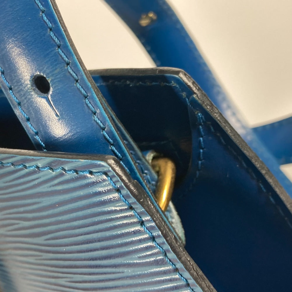 LOUIS VUITTON Shoulder Bag M52255 Epi Leather blue Epi Cluny Women Used Authentic