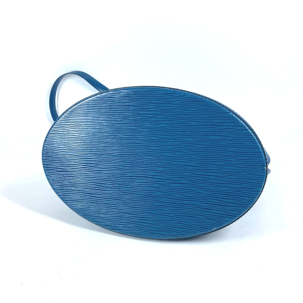 LOUIS VUITTON Shoulder Bag M52255 Epi Leather blue Epi Cluny Women Used Authentic