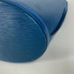 LOUIS VUITTON Shoulder Bag M52255 Epi Leather blue Epi Cluny Women Used Authentic