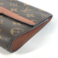 LOUIS VUITTON Waist bag M51975 Monogram canvas Brown Monogram ceinture Arche