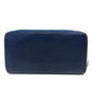 LOUIS VUITTON Long Wallet Purse M60307 Epi Leather blue Epi Zippy wallet Women Used Authentic
