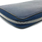 LOUIS VUITTON Long Wallet Purse M60307 Epi Leather blue Epi Zippy wallet Women Used Authentic