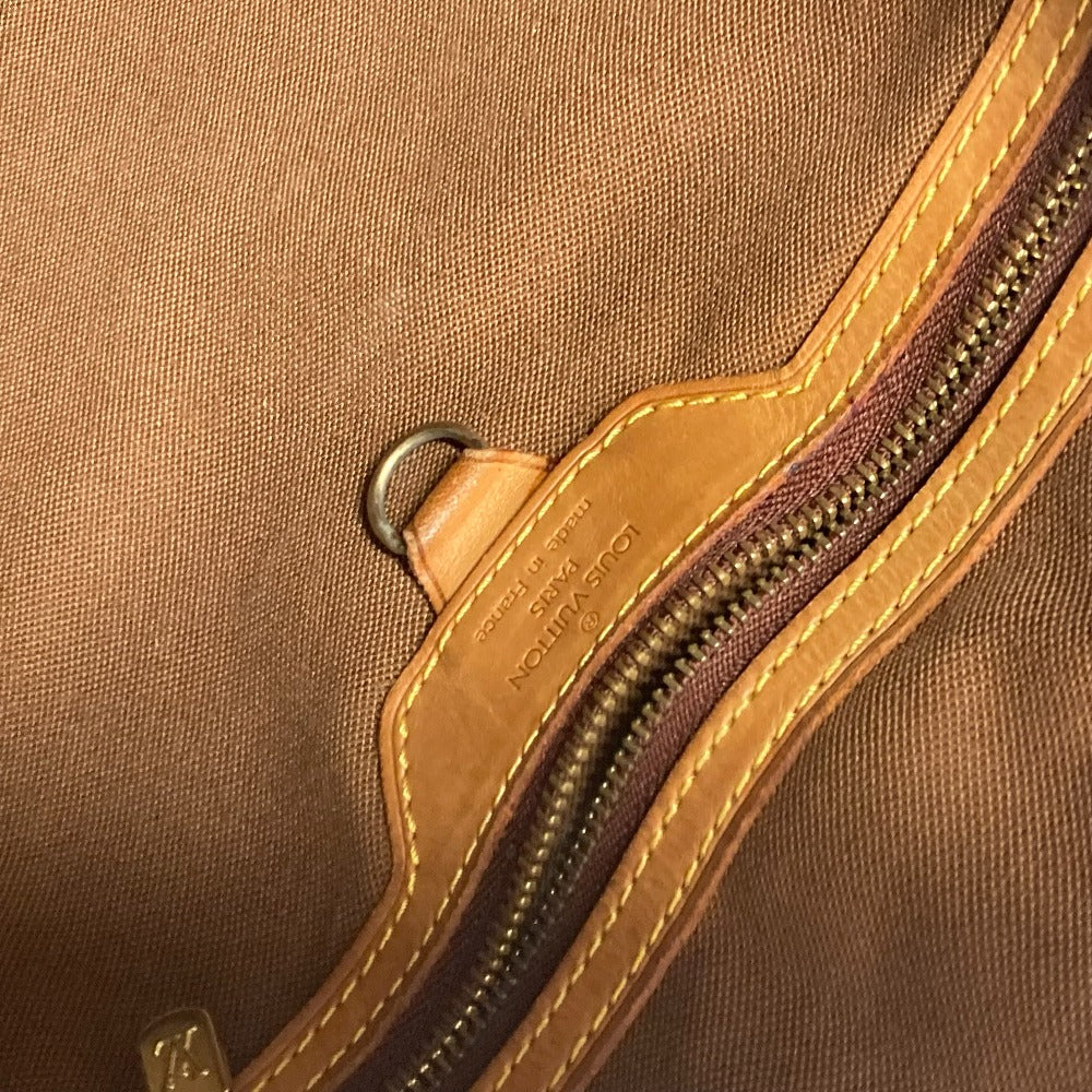 LOUIS VUITTON Shoulder Bag M80026 Leather / PVC Brown LVCUP Louis Vuitton Cup Saint Tropez Women Used Authentic