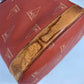 LOUIS VUITTON Shoulder Bag M80026 Leather / PVC Brown LVCUP Louis Vuitton Cup Saint Tropez Women Used Authentic