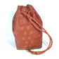 LOUIS VUITTON Shoulder Bag M80026 Leather / PVC Brown LVCUP Louis Vuitton Cup Saint Tropez Women Used Authentic