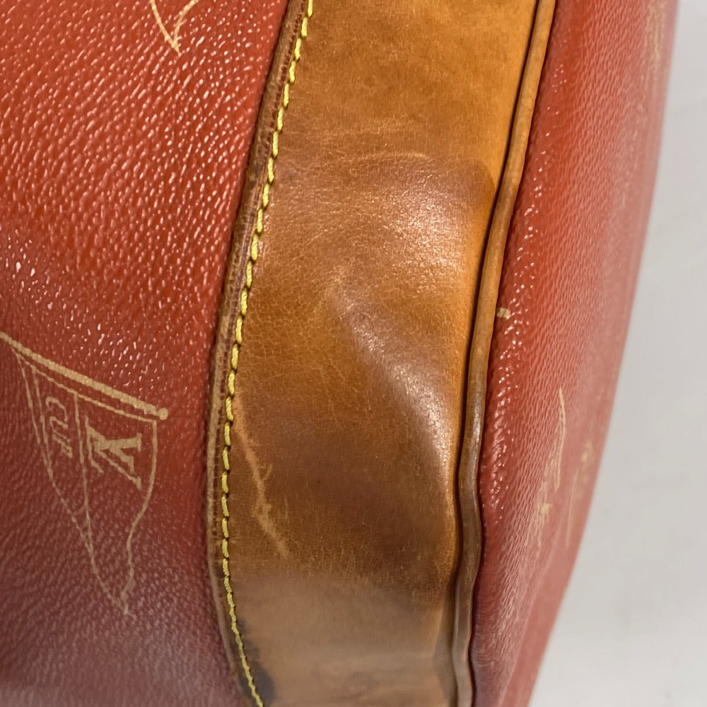 LOUIS VUITTON Shoulder Bag M80026 Leather / PVC Brown LVCUP Louis Vuitton Cup Saint Tropez Women Used Authentic