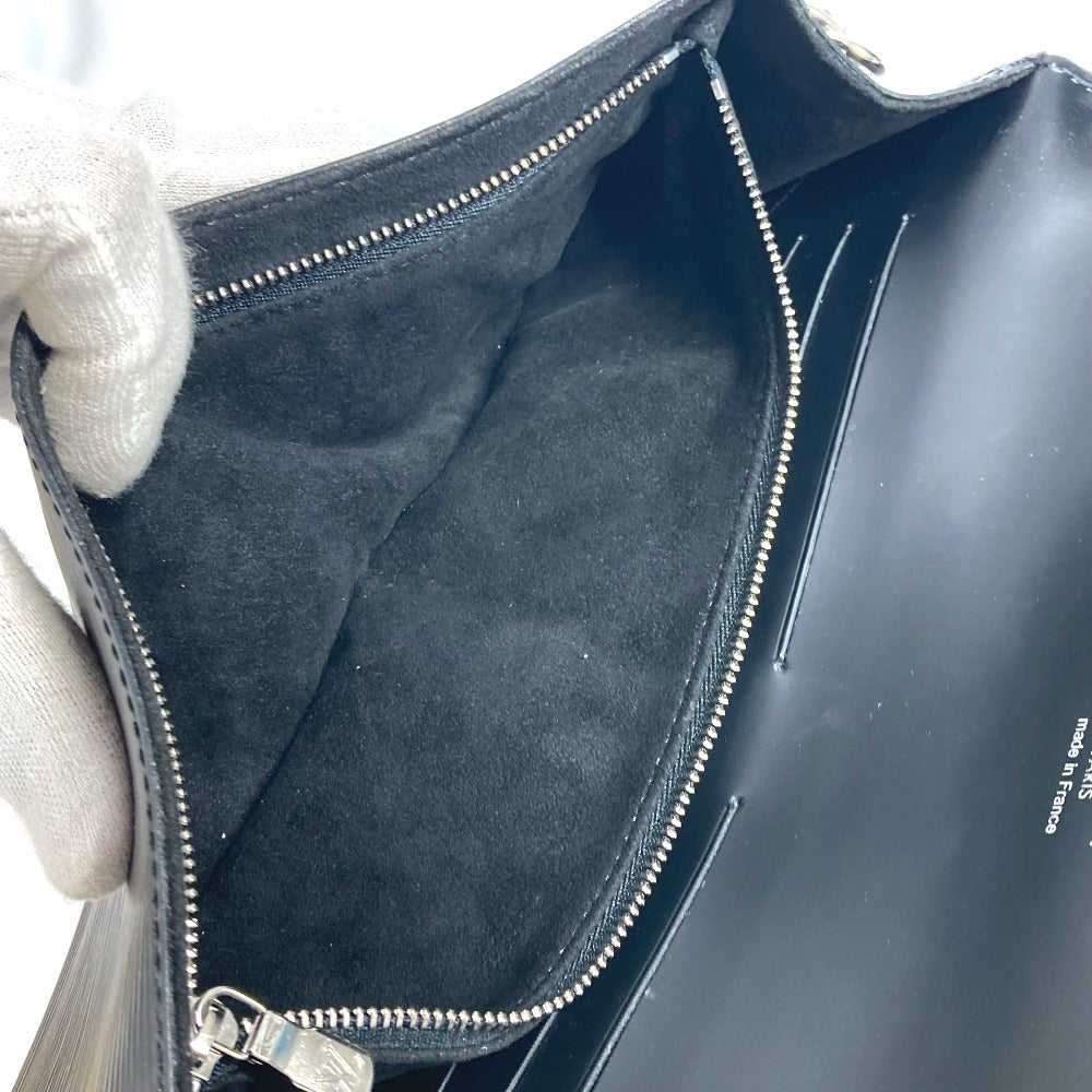 LOUIS VUITTON Shoulder Bag M40522 Epi Leather black Epi Pochette Sevigne Women Used Authentic