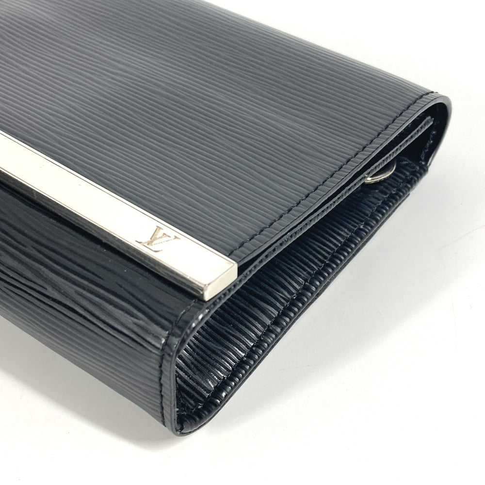 LOUIS VUITTON Shoulder Bag M40522 Epi Leather black Epi Pochette Sevigne Women Used Authentic