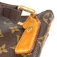 LOUIS VUITTON Shoulder Bag M40524 Monogram canvas Brown Monogram Pochette Valmy