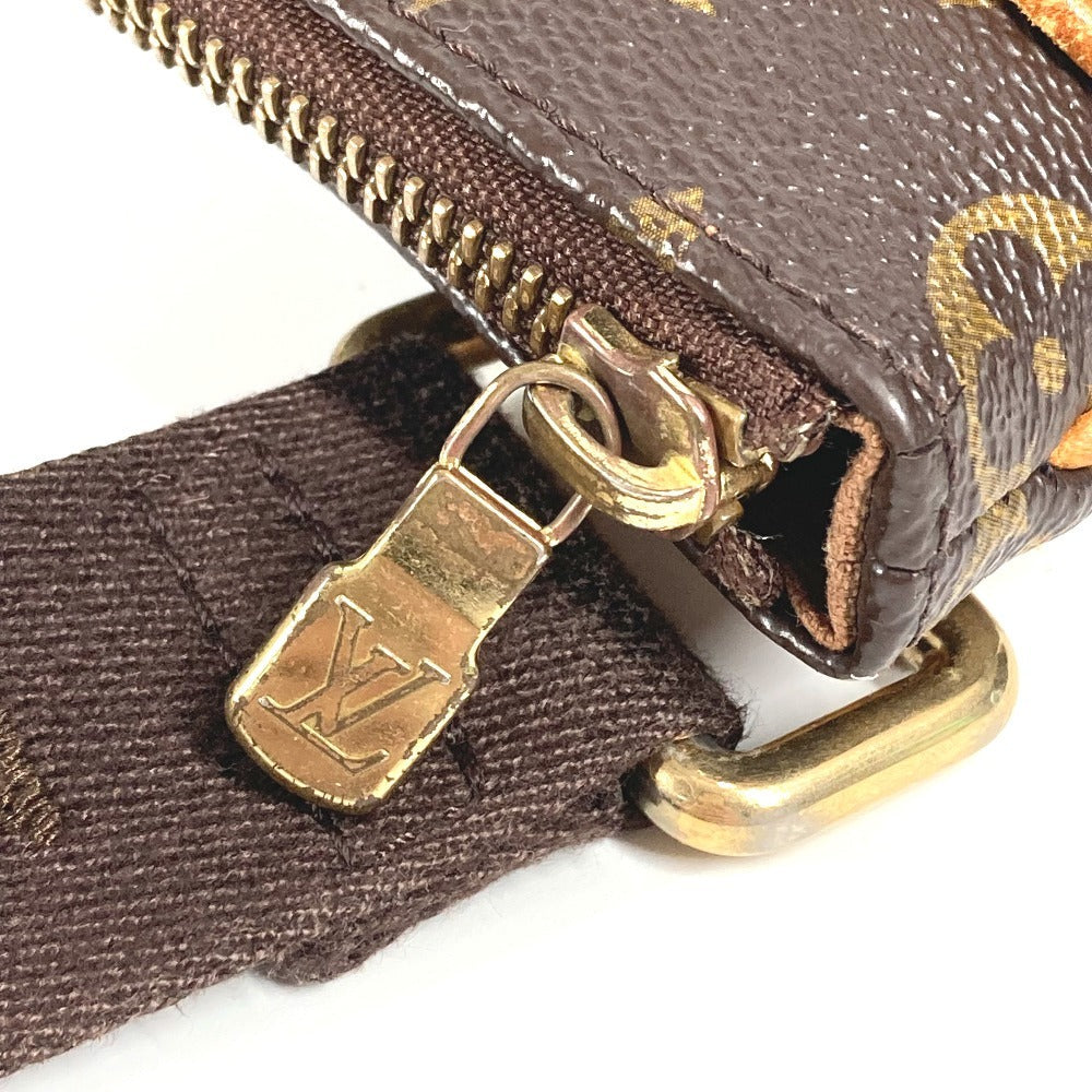 LOUIS VUITTON Shoulder Bag M40524 Monogram canvas Brown Monogram Pochette Valmy