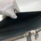LOUIS VUITTON Business bag M32612 Taiga Leather black Taiga Vladimir mens Used Authentic