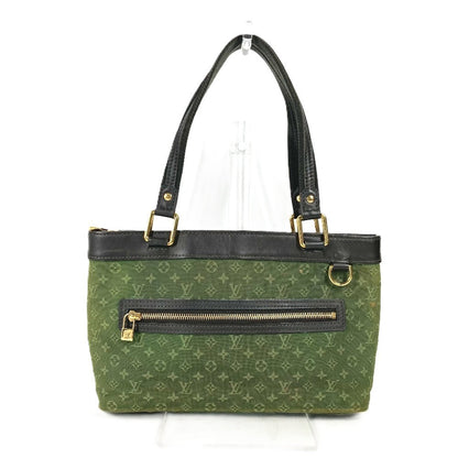 LOUIS VUITTON Tote Bag M92682 Monogram mini canvas khaki Monogram mini Lucille PM Women Used Authentic