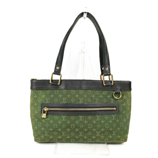LOUIS VUITTON Tote Bag M92682 Monogram mini canvas khaki Monogram mini Lucille PM Women Used Authentic