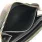 LOUIS VUITTON Coin case M32832 Taiga Leather black Taiga Zip around purse mens Used Authentic