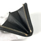 LOUIS VUITTON Coin case M32832 Taiga Leather black Taiga Zip around purse mens Used Authentic