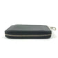 LOUIS VUITTON Coin case M32832 Taiga Leather black Taiga Zip around purse mens Used Authentic