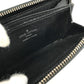 LOUIS VUITTON Coin case M32832 Taiga Leather black Taiga Zip around purse mens Used Authentic