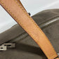 LOUIS VUITTON Boston Duffel bag M93064 Damier Jean Canvas khaki Damier Jean Akatan mens Used Authentic