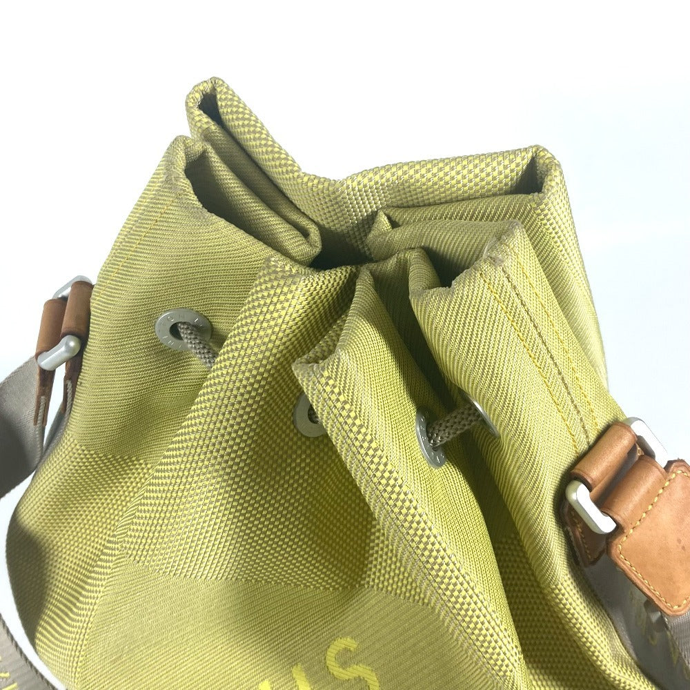 LOUIS VUITTON Shoulder Bag M80635 Damier Jean Canvas yellow LV Cup Damier Geant volunteer