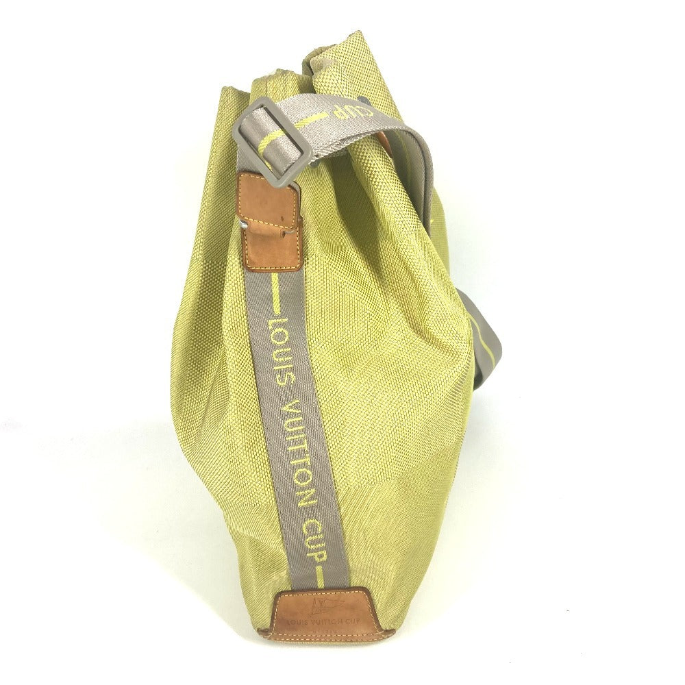 LOUIS VUITTON Shoulder Bag M80635 Damier Jean Canvas yellow LV Cup Damier Geant volunteer