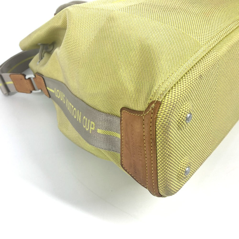 LOUIS VUITTON Shoulder Bag M80635 Damier Jean Canvas yellow LV Cup Damier Geant volunteer