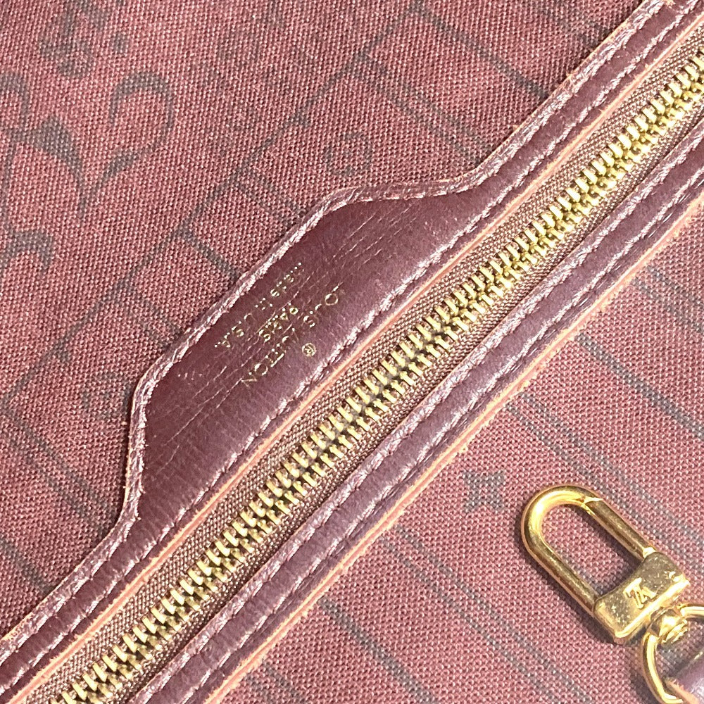 LOUIS VUITTON Shoulder Bag M40515 Monogram Ideal Red Monogram Ideal Neverfull MM