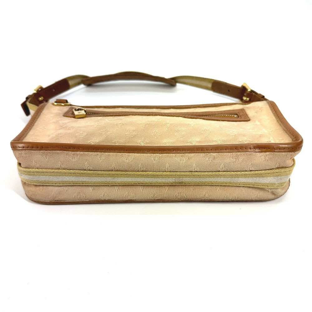 LOUIS VUITTON Shoulder Bag M92333 Monogram mini canvas beige Monogram mini Pochette Catrain