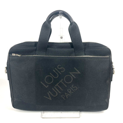 LOUIS VUITTON Business bag N58035 Damier Jean Canvas black Damier Jean Associate GM