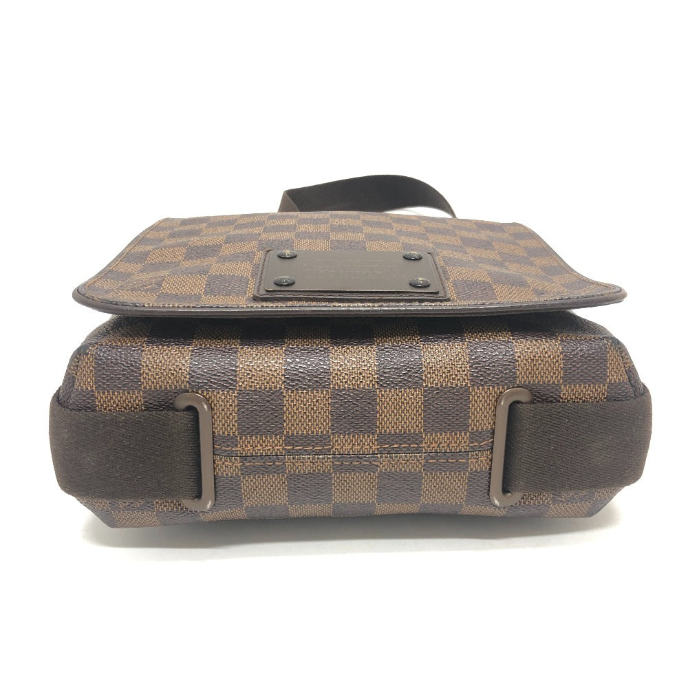 LOUIS VUITTON Shoulder Bag N51210 Damier canvas Brown Brooklyn PM