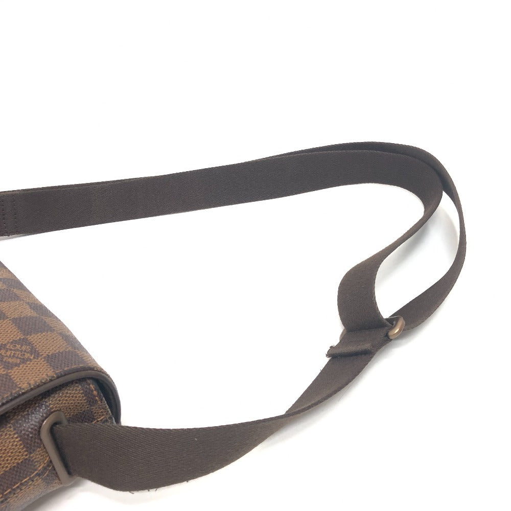 LOUIS VUITTON Shoulder Bag N51210 Damier canvas Brown Brooklyn PM