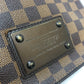LOUIS VUITTON Shoulder Bag N51210 Damier canvas Brown Brooklyn PM