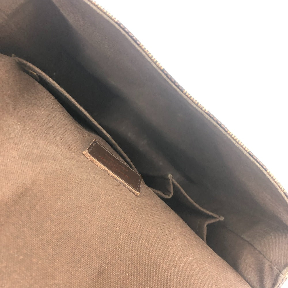 LOUIS VUITTON Shoulder Bag N51210 Damier canvas Brown Brooklyn PM