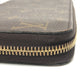 LOUIS VUITTON Long Wallet Purse M42616 Monogram canvas Brown Zippy wallet mens Used Authentic