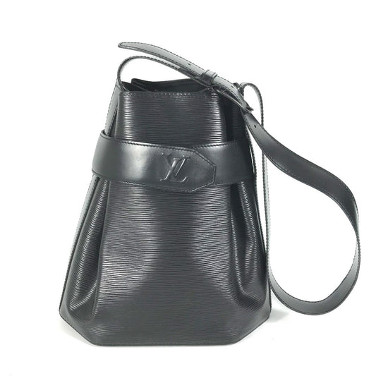 LOUIS VUITTON Shoulder Bag M80157 Epi Leather black Epi Sac De Paul PM Women Used Authentic