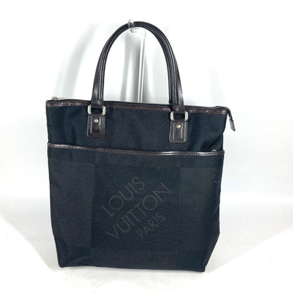 LOUIS VUITTON Shoulder Bag M93085 Damier Jean Canvas black Damier Jean Kugar mens Used Authentic