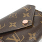 LOUIS VUITTON Trifold wallet M62360 Monogram canvas Brown Monogram Portefeuille Victorine