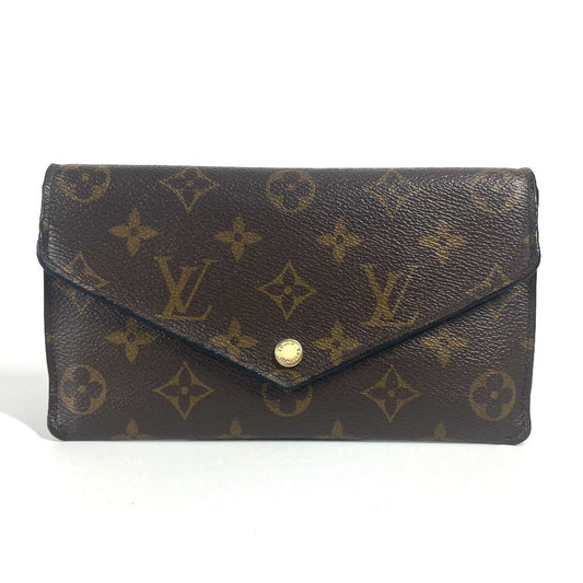 LOUIS VUITTON Long Wallet Purse M62155 Monogram canvas Brown Monogram Portefeuille Jeanne