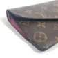 LOUIS VUITTON Long Wallet Purse M62155 Monogram canvas Brown Monogram Portefeuille Jeanne