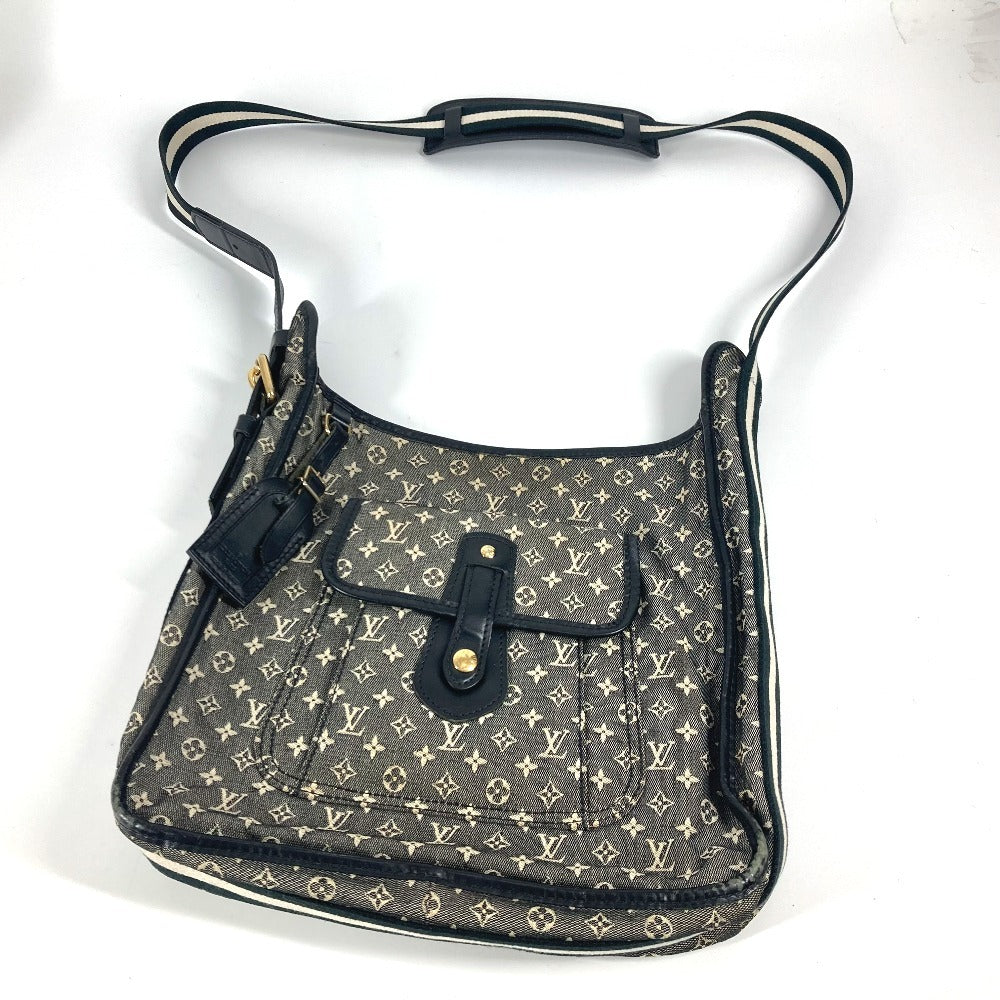 LOUIS VUITTON Shoulder Bag M92324 Monogram mini canvas Navy Monogram mini Bussus Marie Kate