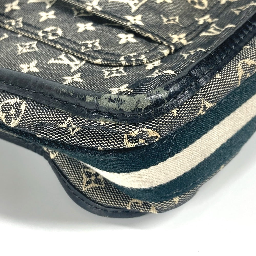LOUIS VUITTON Shoulder Bag M92324 Monogram mini canvas Navy Monogram mini Bussus Marie Kate