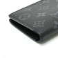 LOUIS VUITTON Long Wallet Purse M61697 Monogram Eclipse Canvas black Portefeuille Braza