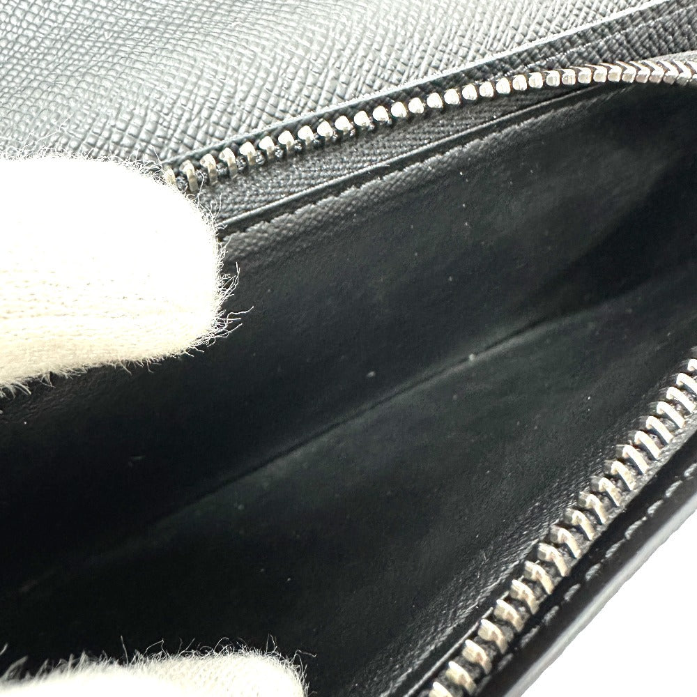 LOUIS VUITTON Long Wallet Purse M61697 Monogram Eclipse Canvas black Portefeuille Braza