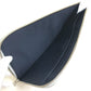 LOUIS VUITTON Clutch bag M61745 Monogram canvas Gray x red x navy Monogram white Pochette Jules PM mens Used Authentic